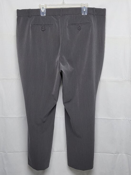 Lane Bryant Dress Pants The Houston Womens 22S Comfort Waist Wide Leg Pockets - Picture 7 of 16